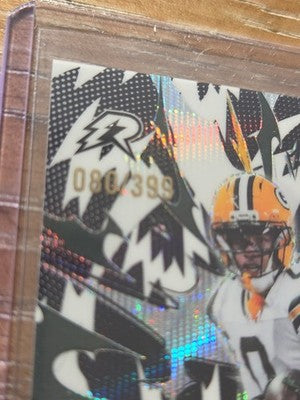 2026 Topps Resurgence Matthew Golden #133 Black and White Surge /399 RC Packers