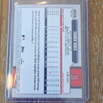 Tanner Houck 2026 Topps Series 2 Rainbow Foil 75th Anniversary