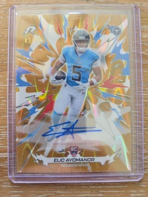 2026 Resurgence Elic Ayomanor RC Auto /50