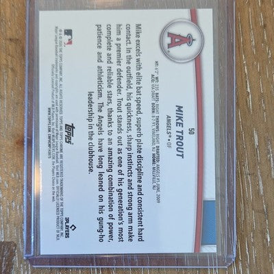 Mike Trout 2026 Topps Series 2 Flagship Collection Chrome