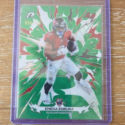 2026 Emeka Egbuka Green Refractor RC /125