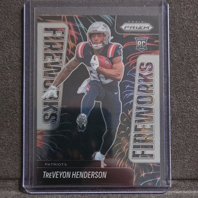 2025 Prizm TreVeyon Henderson Fireworks RC