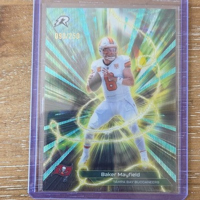 2026 Resurgence Baker Mayfield Teal Holo Conductors /250