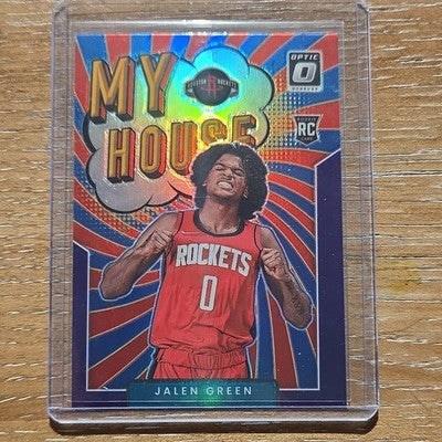 2021-22 Optic Jalen Green My House Purple RC