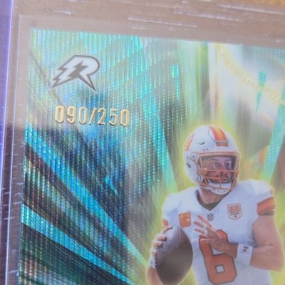 2026 Resurgence Baker Mayfield Teal Holo Conductors /250