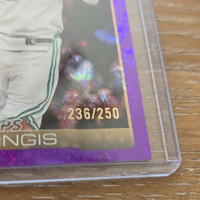 2025 Topps Flagship Kristaps Porzingis Purple Refractor /250