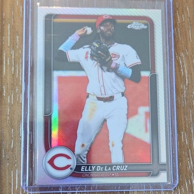 2026 Topps Chrome Flagship Silver Foil Elly De La Cruz Cincinnati Reds