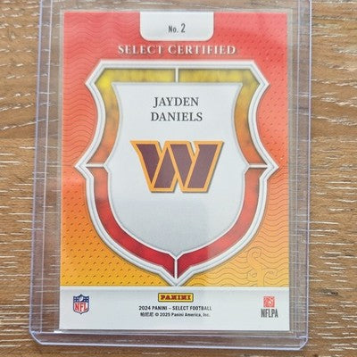 2024 Select Jayden Daniels RC Select Certified