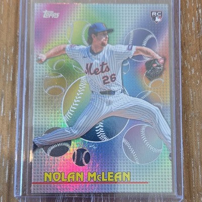2026 Topps Series 2 Nolan McLean New York Mets Titans of Game #TOG-33 RC
