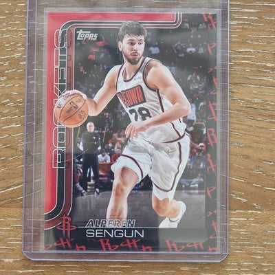 2025-26 Topps Series Alperen Sengun Red Color Match
