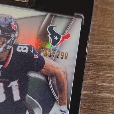 2025 Topps Chrome Black Jayden Higgins Houston Texans RC Auto /299