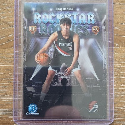 2025 Bowman Chrome Yang Hansen Rockstar Rookies RC Refractor