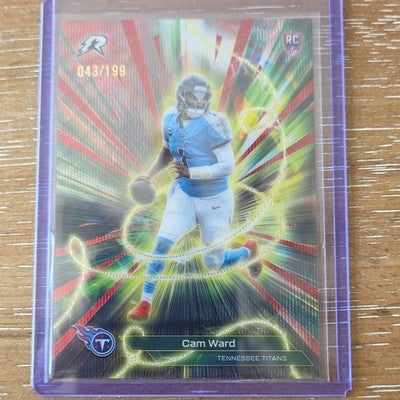 2026 Resurgence Cam Ward RC Red Holo Conductors /199