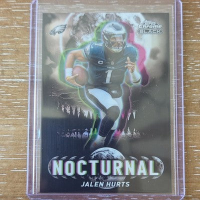 2025 Topps Chrome Black Nocturnal Jalen Hurts Eagles