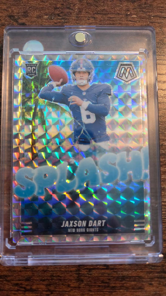 2025 Panini Mosaic #15 Jaxson Dart Splash Mosaic
